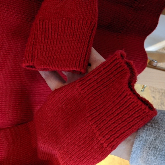 George Womens Ugly Christmas Sweater-pug. Holiday Sweater. Sequins - Picture 5 of 5